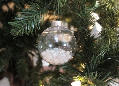 12 Ways To Fill Clear Ornaments For Christmas Life Unsweetened