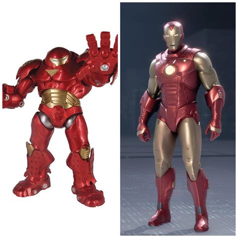 Every iron man suit needs a matching color hulkbuster armor or comic ...