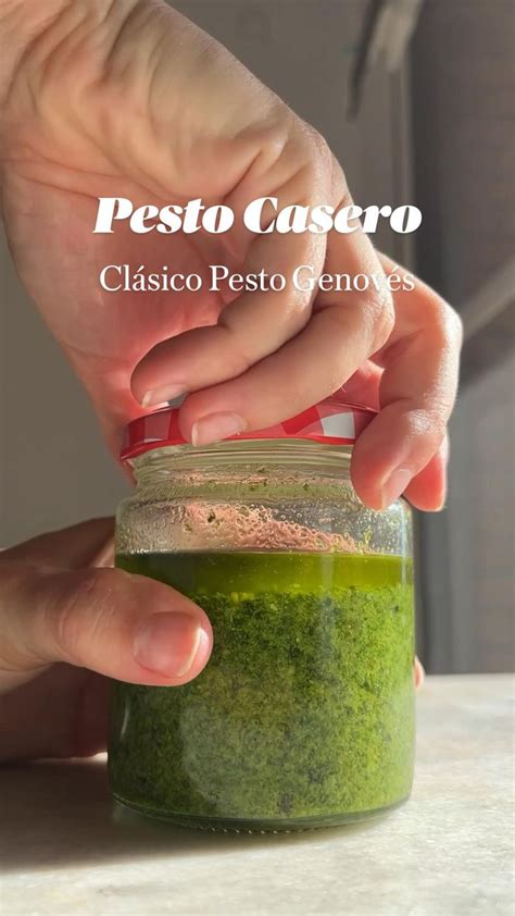 Pesto Casero El Cl Sico Pesto Genov S Receta De Pesto Especias