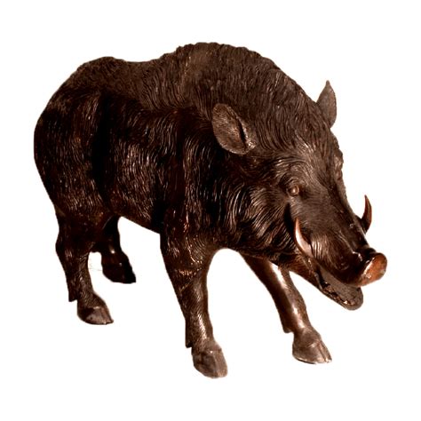 SRB15089-Bronze-Wild-Boar-Sculpture.jpg – Florida Bronze Statues ...