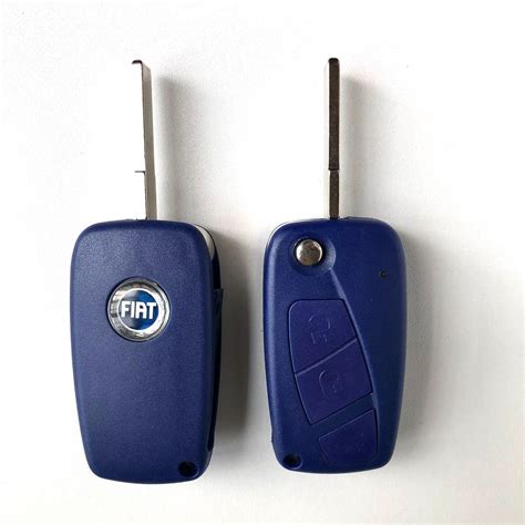 Flip Remote Key Shell Button For Fiat Punto Ducato Stilo Panda