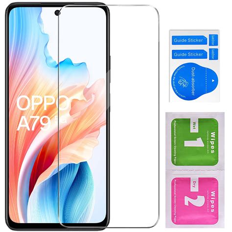 Etui Do Oppo A G Sk Rzane Z Klapk Granatowe Ze Szk Em