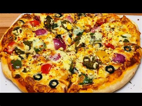 Dominos Style Veg Pizza Recipe Veg Pizza Recipe How To Make Dominos