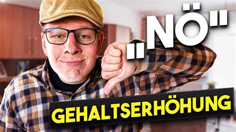 Wenn Der Lehrling Mehr Gehalt Will Youtube