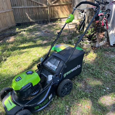 40V Brushless Lawnmower 46cm 18 Greenworks Australia