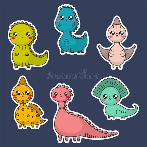 Total Imagen Dibujos Kawaii De Dinosaurios Viaterra Mx