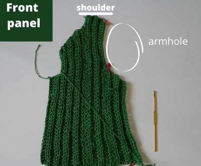 Easy Crochet Vest With Collar Free Pattern Jennyandteddy Crochet