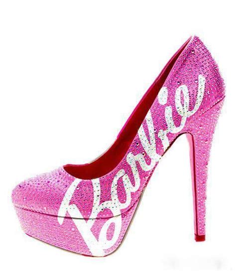 Womens Shoes Photo Barbie Shoe Barbie Shoes Pink High Heels Heels