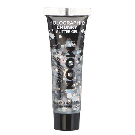 Holographic Chunky Face And Body Glitter Gel By Moon Glitter Etsy