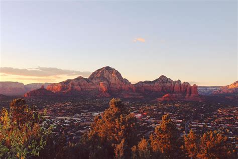 Sedona, AZ during sunset. : r/hiking