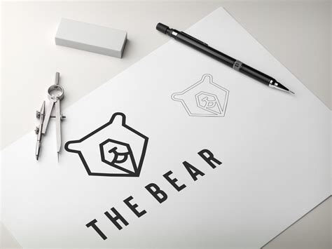 The Bear Logo By Hirotodesign On Dribbble