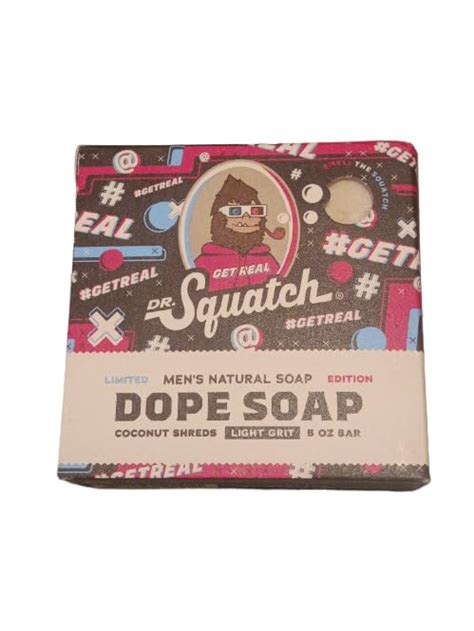 Dr Squatch All Natural Bar Soap For Men With Light Grit