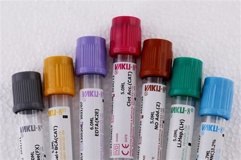 Decoding The Color Codes Of Blood Collection Tubes HMD