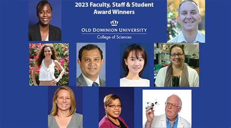 2023 College Of Sciences Faculty Staff And Student Award Winners Old