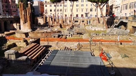 Largo Argentina L Area Archeologica Torna All Antico Splendore Al Via