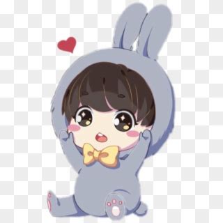 442 X 747 15 - Bts Jungkook Chibi Drawing, HD Png Download - 442x747 ...