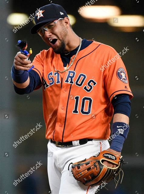 Houston Astros Third Baseman Yuli Gurriel Editorial Stock Photo Stock