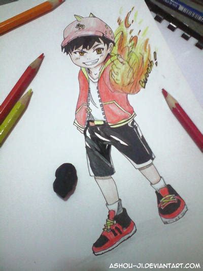 BoboiBoy Fire! by ashou-ji on DeviantArt