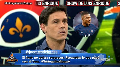 Edu Aguirre revela la venganza de Luis Enrique contra Mbappé por irse