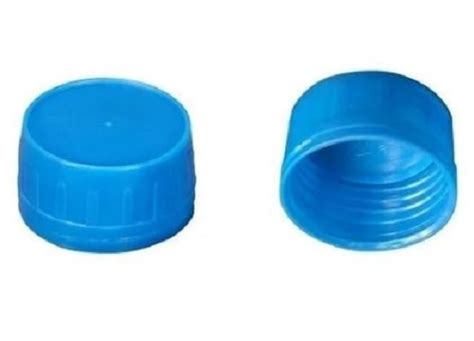 Blue Recycled Eco Friendly Round Plain Plastic Closures For Bottle Use