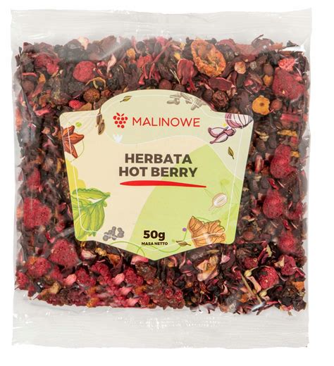 Herbata owocowa HOT BERRY żurawina NATURALNA 50G 13445110177 Allegro pl