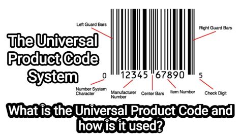 The Universal Product Code System What Is The Universal Product Code