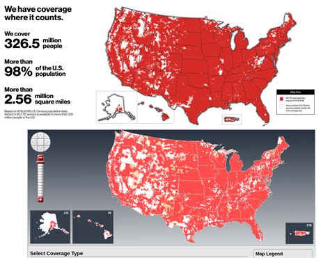 Network Coverage Map