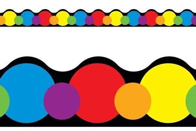 Classroom Trimmers Notice Board Display Borders - Colour Basics ...