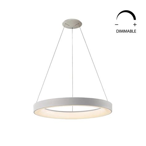 Colgante Led Preston W Cm Dimerizable Blanco Serlux