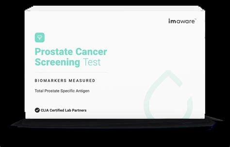 At Home Psa Prostate Cancer Test Kit Fast Results 89 Imaware