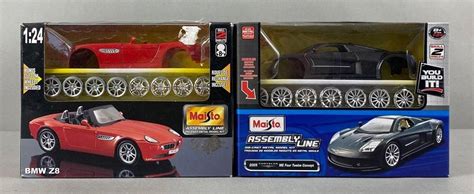 Group Of 2 Maisto Assembly Line Model Kits