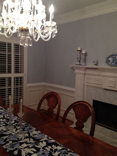 Sherwin Williams Lazy Gray Possibility For Alex S Bedroom Wall Color Dining Room Wall