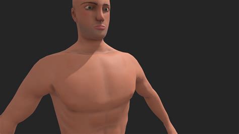 Male Base Mesh 3d Model By Comfdespl [09080d3] Sketchfab