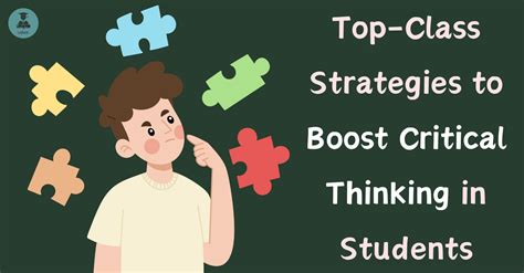 Top-Class Strategies to Boost Critical Thinking in Students - Usher ... 