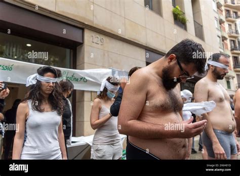 A Surprise Action At The Office Of Foreign Affairs Of The Generalitat