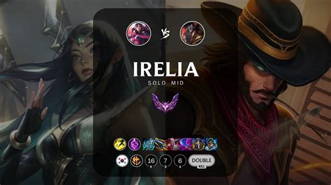 Irelia Mid Vs Twisted Fate KR Master Patch 14 2 YouTube