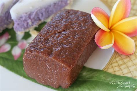 Kulolo Hawaii Taro Root And Coconut Baked Sweet Resembling Fudge