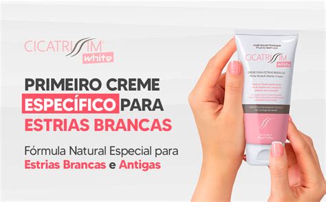 Melhor Creme Para Estrias Branca - Creme para Estrias Brancas Cicatrissim White 150g - Creme para estrias ...