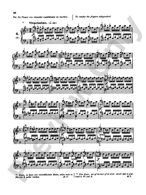 Clementi: Gradus ad Parnassum (Volume I): No. 4, F Major Part - Digital Sheet Music Download