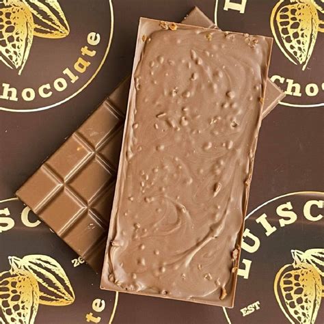 Milk Chocolate With Salted Caramel 100g Bar Luisco Chocolate