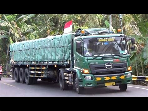 TRUK HEBEL SEMEN TRUCK TRAILER TRUK GANDENG TRUK TRONTON HINO 500