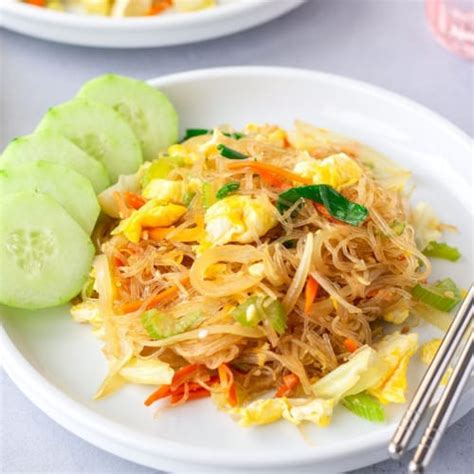 Pad Woon Sen Thai Glass Noodle Stir Fry Thai Caliente Thai Noodles