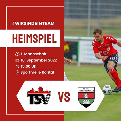 Heimspiel TSV Vs SG Puschendorf Tuchenbach Bzw TV Mkt Weiltingen