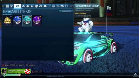 Rocket League Loot Box Opening Youtube