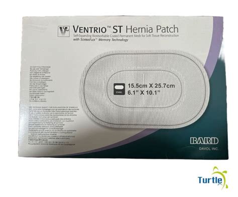 New Bard 5950060 Bard Ventrio St Hernia Patch 155cm X 257 Cm Oval Ref