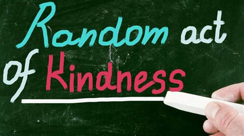 The Health Benefits Of A Random Act Of Kindness