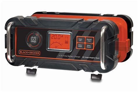 Black Decker Bc Bd Cargador Arrancador Cargador De