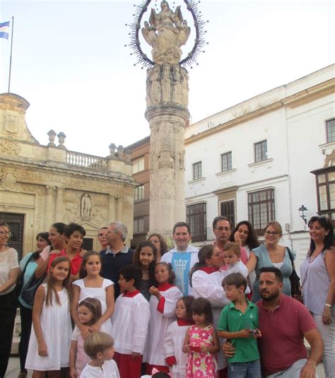 Noticias De Asidonia Jerez Ofrenda A La Asunci N De La Virgen Ante El