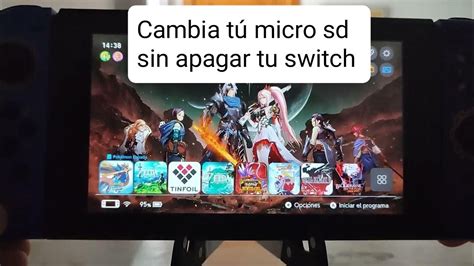 Como cambiar tú tarjeta MicroSD sin apagar tu Nintendo switch Solo