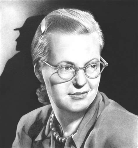 A Portrait Of The Horror And Mystery Author Shirley Jackson In The